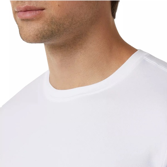 32 Degrees COOL Men's 3PK Short Sleeve Crew Neck T-Shirts White Large - Picture 5 of 6